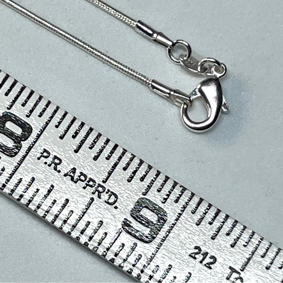 925 Sterling Rhodochrosite Unconditional Love Pendant Necklace Silver 18" - Picture 8 of 9